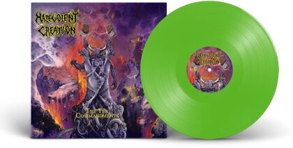 Malevolent Creation - Ten Commandments (2025 Reissue, Agonia Records, Acid Green Vinyl, LP)