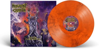 Malevolent Creation - Ten Commandments (2025 Reissue, Agonia Records, Orange Marbled Vinyl, LP)