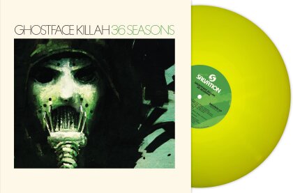 Ghostface Killah (Wu-Tang Clan) - 36 Seasons (2025 Reissue, Salvation Records, 10th Anniversary Edition, Limited Edition, Yellow Transparent Vinyl, LP)