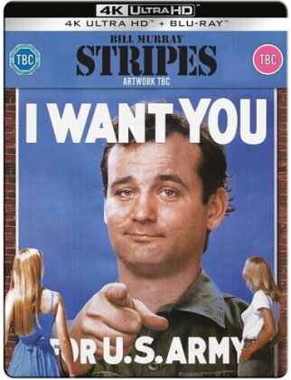 Stripes (1981) (Limited Edition, Steelbook, 4K Ultra HD + Blu-ray)