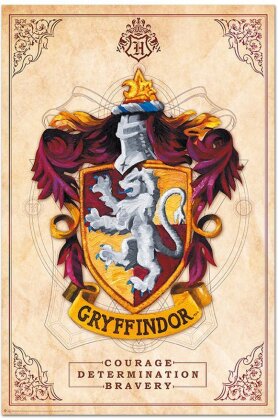 Harry Potter Poster Gryffindor Wappen