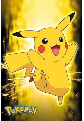 Pokémon Poster Pikachu Neon