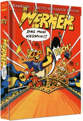 Werner - Das muss kesseln! (1996) (Cover A, Limited Edition, Mediabook, 4K Ultra HD + Blu-ray)