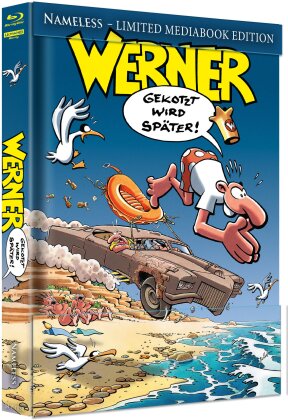 Werner - Gekotzt wird später! (2003) (Cover A, Limited Edition, Mediabook, 4K Ultra HD + Blu-ray)