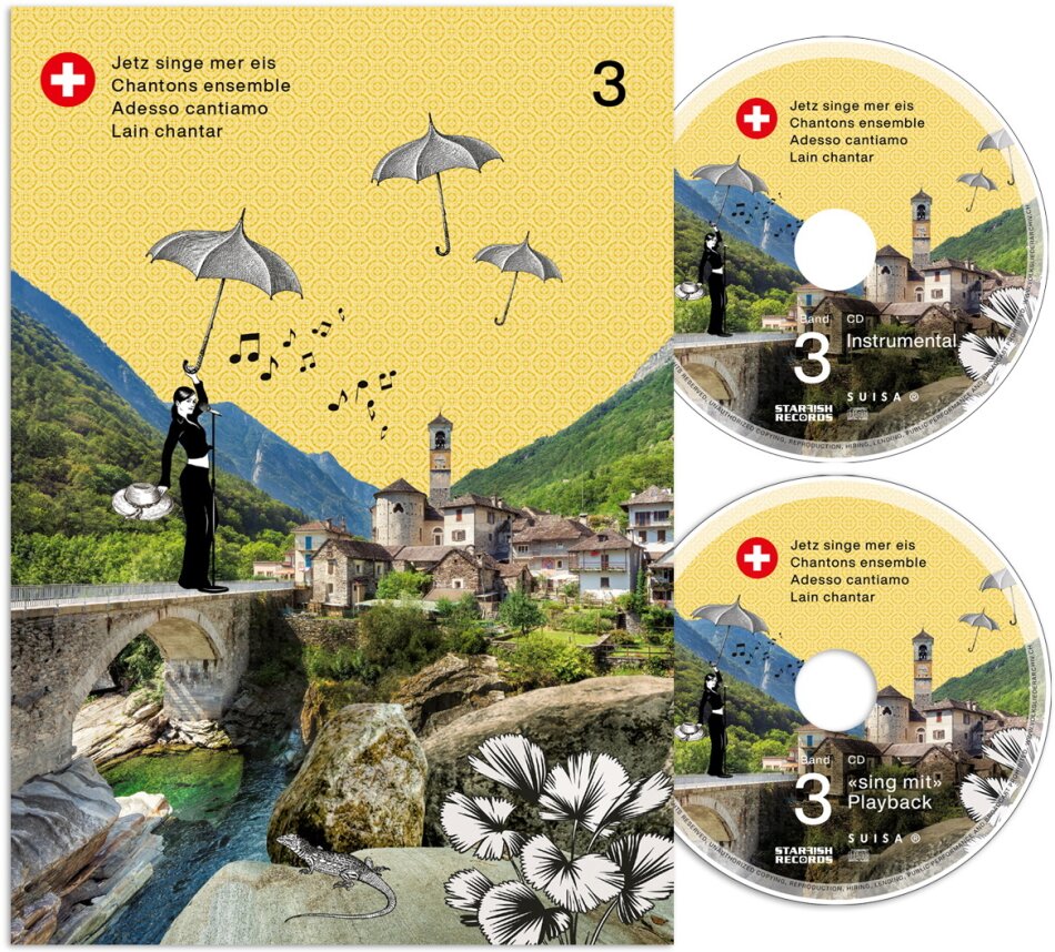 Jetz Singe Mer Eis - Liederbuch Band 3 2 CDs + Buch