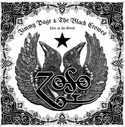 Jimmy Page & The Black Crowes - Live At The Greek (2025 Reissue, Black Crowes Partner, Oversize Item, 6 LPs)