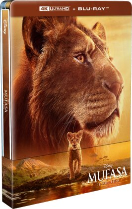 Mufasa: Le Roi Lion (2024) (Édition Limitée, Steelbook, 4K Ultra HD + Blu-ray)