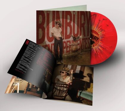 Bunbury (Enrique Bunbury Heroes Del Silencio) - Cuentas Pendientes (Limited Edition, Red Splatter Vinyl, LP)