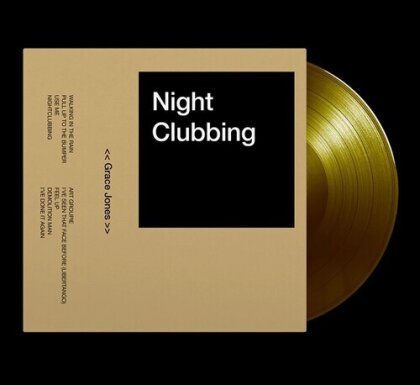 Grace Jones - Nightclubbing (2025 Reissue, CH Exclusive, Limited Edition, Gold Colored Vinyl, LP)