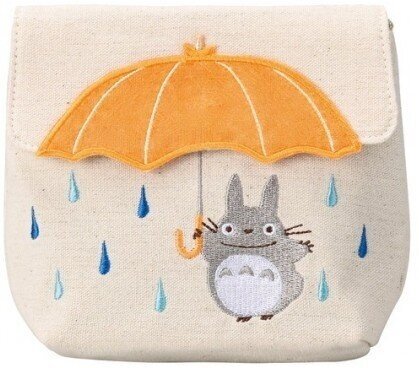 Ghibli - Mon Voisin Totoro - Porte-Monnaie "Totoro avec Parapluie Orange"
