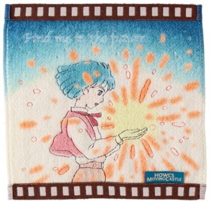 Ghibli - Le Château ambulant - Mini Serviette "Celluloïd Hauru" 25x25cm