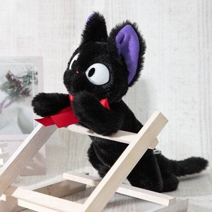 Ghibli - Kiki la petite sorcière - Peluche Nakayoshi "Jiji allongée"