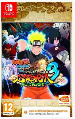 Naruto Shippuden: Ultimate Ninja Storm 3 Full Burst - (Code-in-a-box)