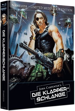 Die Klapperschlange (1981) (Cover B, Limited Edition, Mediabook, 4K Ultra HD + Blu-ray)