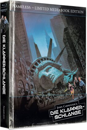 Die Klapperschlange (1981) (Cover F, Wattiert, Limited Edition, Mediabook, 4K Ultra HD + Blu-ray)