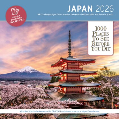 Japan - Broschürenkalender im Format 30 x 30