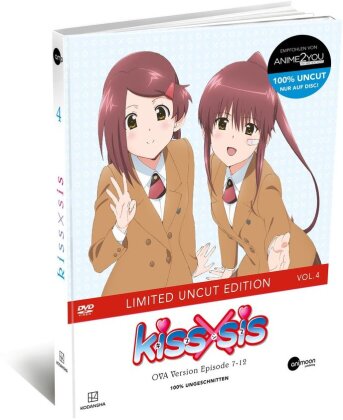 Kiss x Sis - Vol. 4 - OVA Version Episode 7-12 (Limited Edition, Mediabook, Uncut)
