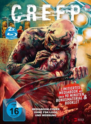 Creep (2004) (Cover A, Limited Edition, Mediabook, 2 Blu-rays)