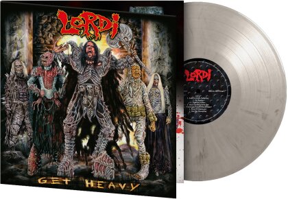 Lordi - Get Heavy (2025 Reissue, Music On Vinyl, Limited to 666 Copies, Numbered, Black & White Marbled Vinyl, LP)