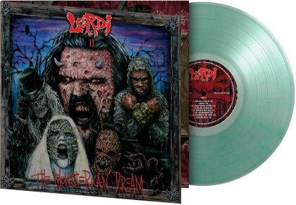 Lordi - Monsterican Dream (2025 Reissue, Music On Vinyl, Limited to 666 Copies, Numbered, Crystal Clear & Translucent Green Marbled Vinyl, LP)