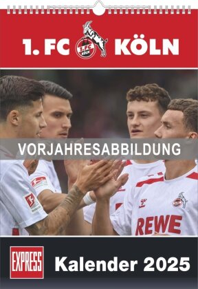 1. FC Köln 2026 - Fußball-Kalender - Express-Fankalender - Wandkalender 29,7 x 42 cm