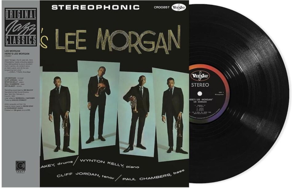 Lee Morgan - Here's Lee Morgan 2025 Reissue, Craft Ojc Series, LP