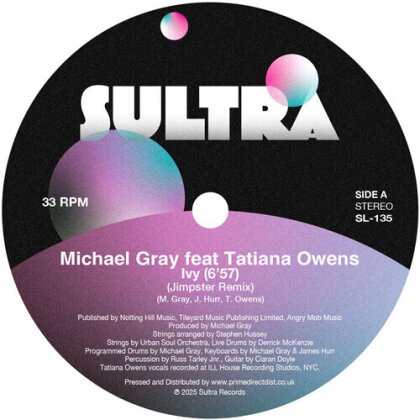 Michael Gray - Ivy (Jimpster Remix) (12" Maxi)