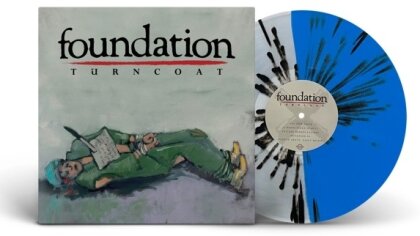 Foundation - Turncoat (Cyan / Clear w/ Black Splatter Vinyl, LP)
