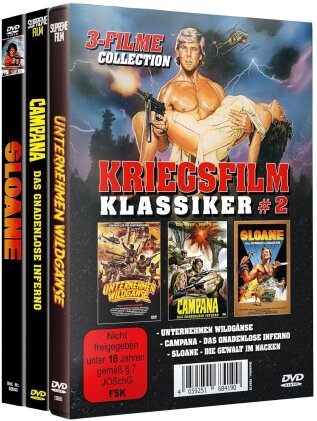 Kriegsfilm Klassiker 02 - 3-Filme Collection (3 DVDs)