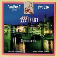 Wolfgang Amadeus Mozart (1756-1791), Robert Johnson & New York Philomusica Winds - Divertimenti - Vol.1 - Divertimenti No.1, 2, 4, 7, 13, 16 (2 CDs)