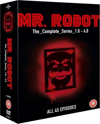 Mr. Robot - The Complete Series: Season 1-4 (Repackaged, 14 DVDs)