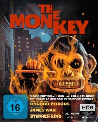 The Monkey (2025) (Limited Edition, Mediabook, 4K Ultra HD + 2 Blu-rays)