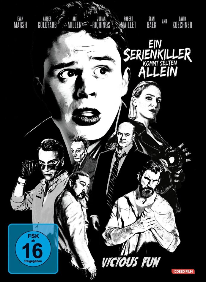 Ein Killer kommt selten allein - Vicious Fun (2020) (Limited Edition, Mediabook, Blu-ray + DVD)