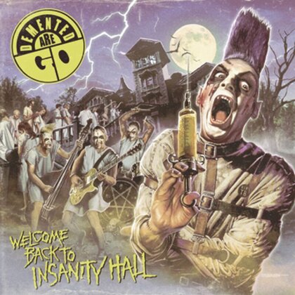 Demented Are Go - Welcome Back To Insanity Hall (2025 Reissue, Highlighter Yellow/Black Smoke Vinyl, LP)