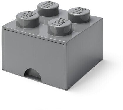 Room Copenhagen - Lego Brick Drawer With 4 Knobs Dark Grey