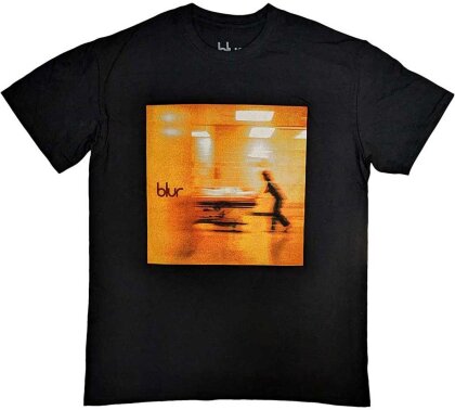 Blur - Blur Album Cover (Black) T-Shirt - Grösse S