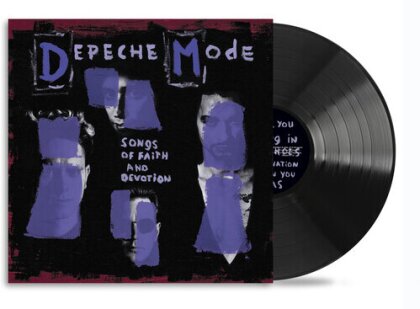 Depeche Mode - Songs Of Faith And Devotion (2025 Reissue, Sony Legacy, Black Vinyl, LP)