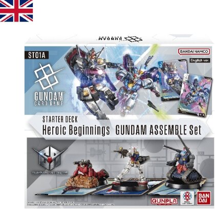 JCC - Assemble Starter Deck - ST01A - Heroic Beginnings - Gundam Card Game (EN)
