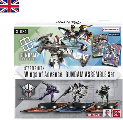 JCC - Assemble Starter Deck - ST02A - Wings of Advance - Gundam Card Game (EN)