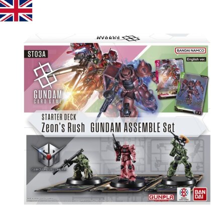 JCC - Assemble Starter Deck - ST03A - Zéon's Rush - Gundam Card Game (EN)