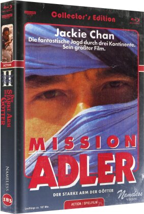 Mission Adler - Der starke Arm der Götter - Armour of God 2 (1991) (Cover C, Limited Collector's Edition, Mediabook, 4K Ultra HD + Blu-ray)