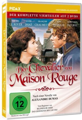 Der Chevalier von Maison Rouge - Der komplette Vierteiler (1963) (Pidax Historien-Klassiker, 2 DVDs)