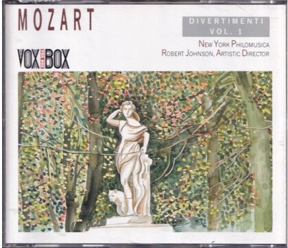 Wolfgang Amadeus Mozart (1756-1791), Robert Johnson & New York Philomusica Winds - Divertimenti Vol. 1 (2 CDs)
