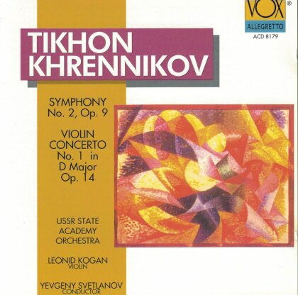 Tikhon Khrennikov (1913-2007), Yevgeny Svetlanov, Leonid Kogan & USSR State Academic Symphony Orchestra - Symphony No.2 - Violin Concerto No.1