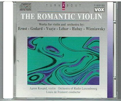 Louis de Froment, Aaron Rosand & Orchestra Of Radio Luxembourg - The Romantic Violin