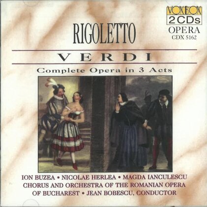 Chorus & Orchestra of the Romanian Opera, Giuseppe Verdi (1813-1901), Jean Bobescu, Magda Ianculescu, … - Rigoletto (2 CDs)