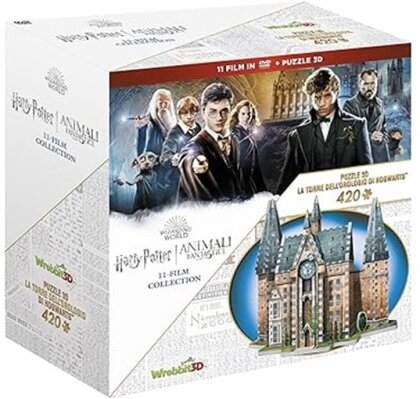 Wizarding World: Harry Potter / Animali Fantastici - 11-Film Collection (+ Clocktower Puzzle, 11 DVD)