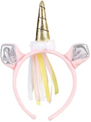 Einhorn/Unicorn Haarreif mit Band