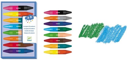 Wachsmalkreiden 8er Set (16 Farben)