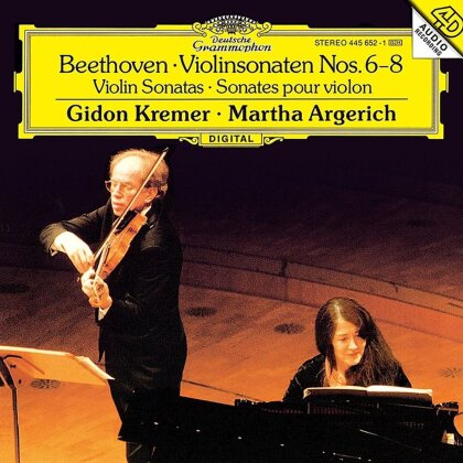 Ludwig van Beethoven (1770-1827), Gidon Kremer & Martha Argerich - Violin Sonatas Nos 6 - 8 (Analogphonic, 2025 Reissue, Édition Limitée, 2 LP)